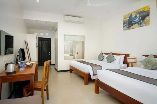 Double Twin Room, Pool View