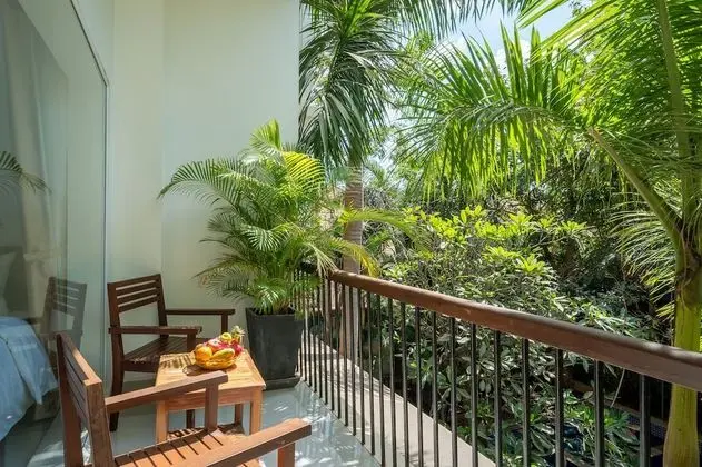 Double Twin Room, Pool View