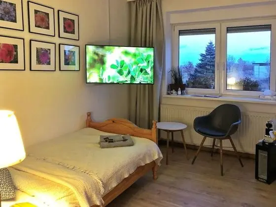 Tek Kişilik Oda, Özel Banyo (incl. Netflix and Nespresso)
