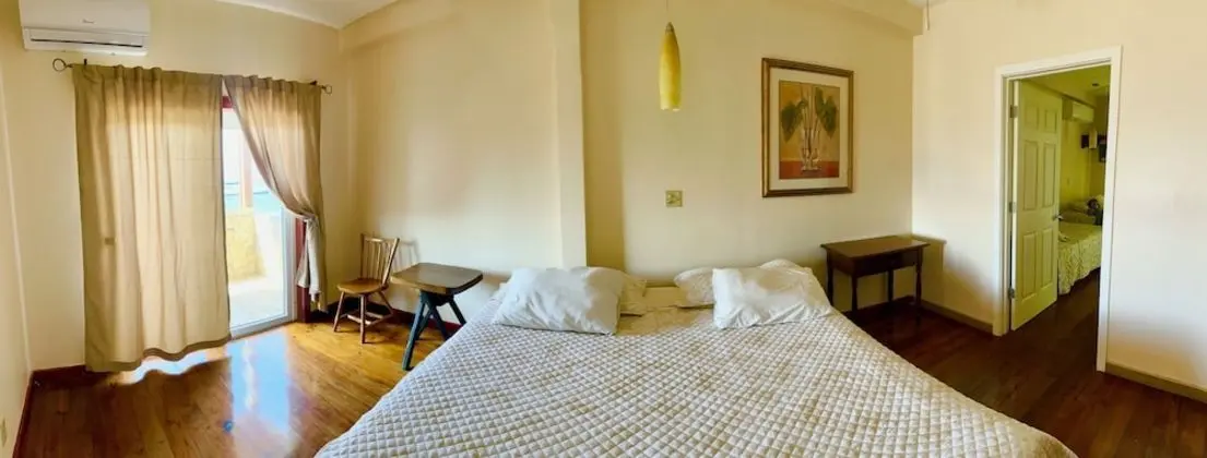 Deluxe Üç Kişilik Oda, Birden Çok Yatak, Okyanusa Sıfır