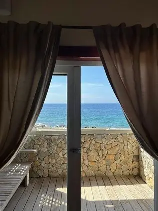 Deluxe Üç Kişilik Oda, Birden Çok Yatak, Okyanusa Sıfır