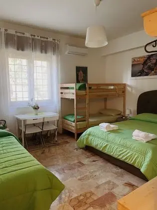 Family Dört Kişilik Oda, Bahçe Manzaralı