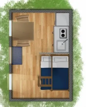 Basic Kır Evi, Göl Manzaralı, Göl Kenarı