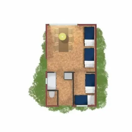 Economy Kır Evi, 1 Yatak Odası, Göl Manzaralı, Göl Kenarı