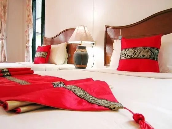 Deluxe Tek Büyük veya İki Ayrı Yataklı Oda, Bahçe Manzaralı