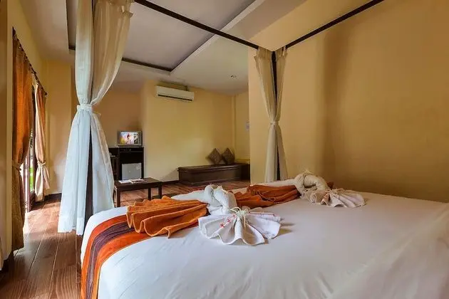 Deluxe Bungalov, Bahçe Manzaralı
