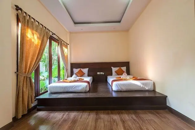Deluxe Bungalov, Bahçe Manzaralı