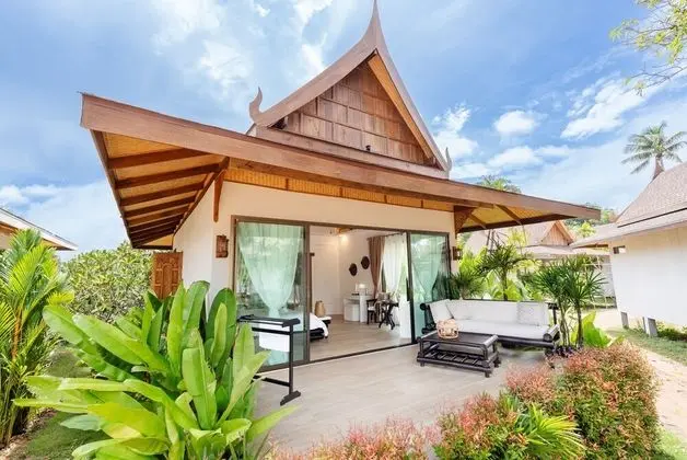 Luxury Oda, 1 En Büyük (King) Boy Yatak, Teras, Bahçe Manzaralı