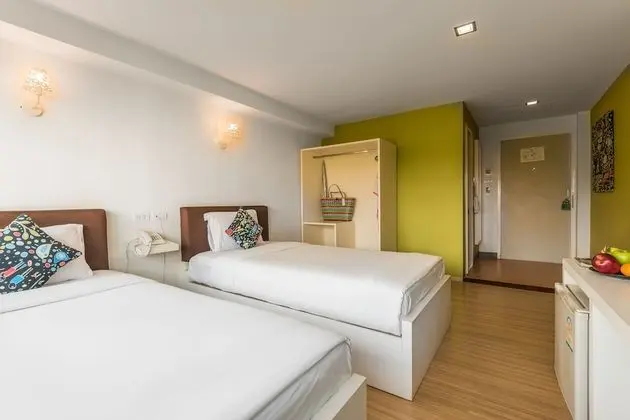 Family Tek Büyük veya İki Ayrı Yataklı Oda, 2 Yatak Odası, Şehir Manzaralı