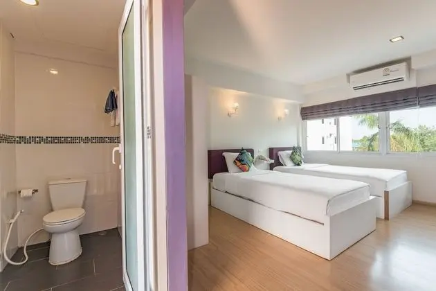 Family Tek Büyük veya İki Ayrı Yataklı Oda, 2 Yatak Odası, Şehir Manzaralı