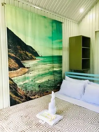 Oda, 1 Büyük (Queen) Boy Yatak (Modern Cabana)