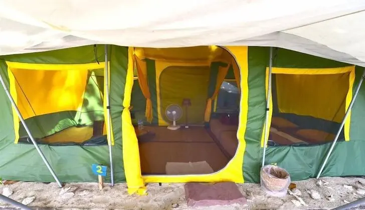 Tent Garden View