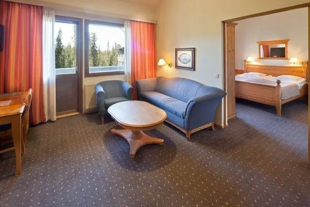 Süit, 1 Yatak Odası, Sauna, Dağ Manzaralı