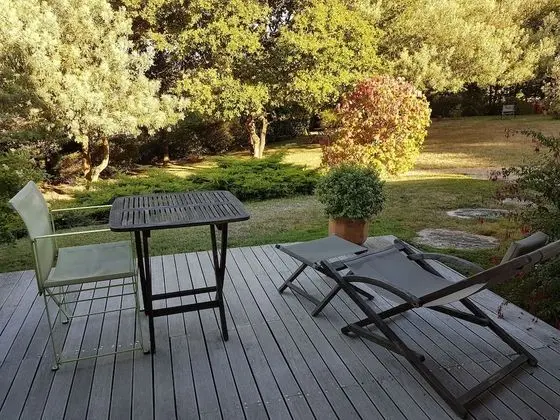 Tek Büyük Yataklı Oda, Bahçe Manzaralı (Bois Flotté)