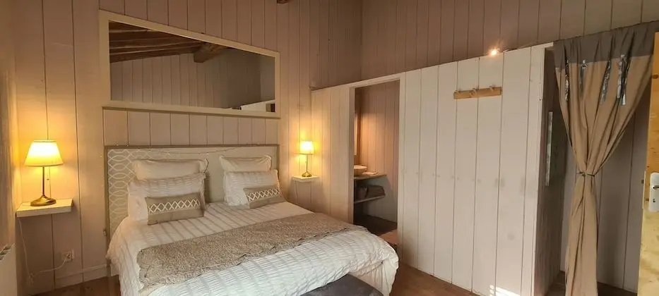 Comfort Tek Büyük Yataklı Oda, Bahçe Manzaralı (Chambre des Vignes )