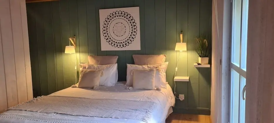 Romantic Tek Büyük Yataklı Oda, Banyolu/Duşlu (Chambre Nature)