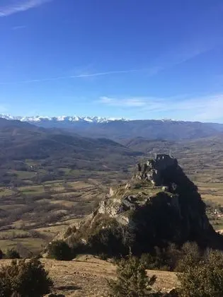 Tek Büyük Yataklı Oda, Dağ Manzaralı (Montsegur)