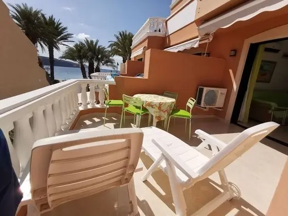 Panoramic Apart Daire, 1 Yatak Odası, Kısmi Deniz Manzaralı, Denize Sıfır (B124 Las Vistas TRG)