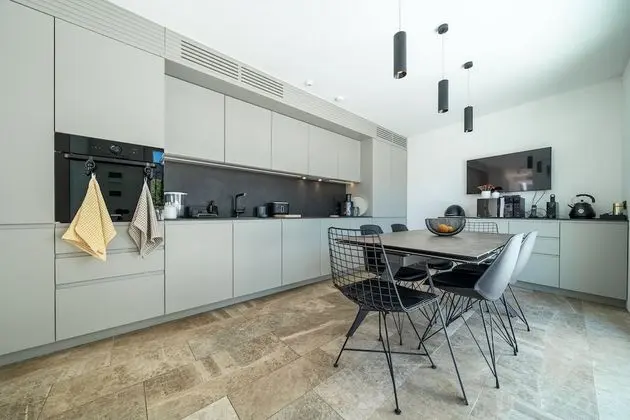 Villa, 3 Yatak Odası, Şömine