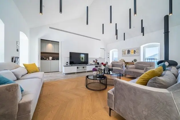 Villa, 3 Yatak Odası, Şömine