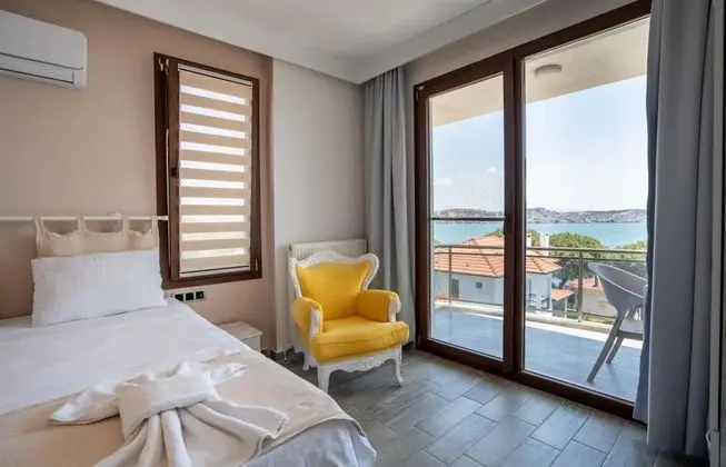 Deluxe Oda Balkonlu, Deniz Manzaralı, Balkonlu