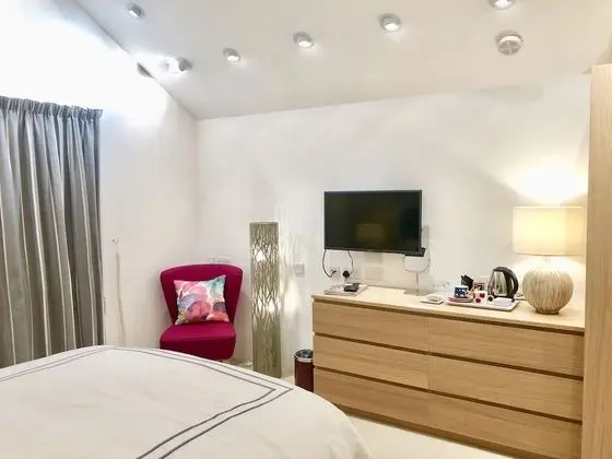 Design Tek Büyük Yataklı Oda, Banyolu/Duşlu