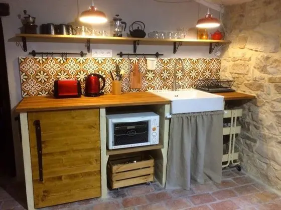 Apart Daire, Özel Banyo (La Vielle Ferme)