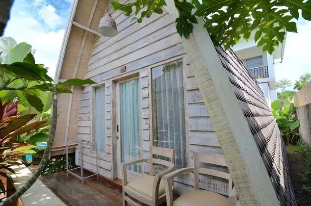 Deluxe Bungalov, 1 Çift Kişilik Yatak