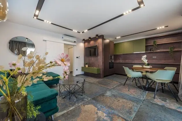 Deluxe Apart Daire, 2 Yatak Odası, Teras, Deniz Manzaralı