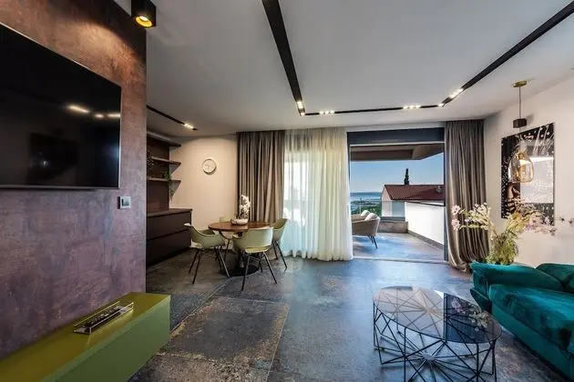 Deluxe Apart Daire, 2 Yatak Odası, Teras, Deniz Manzaralı