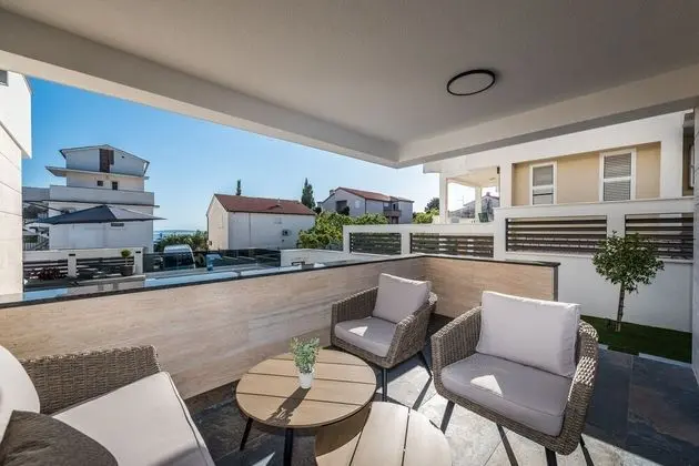 Deluxe Apart Daire, 2 Yatak Odası, Teras, Deniz Manzaralı