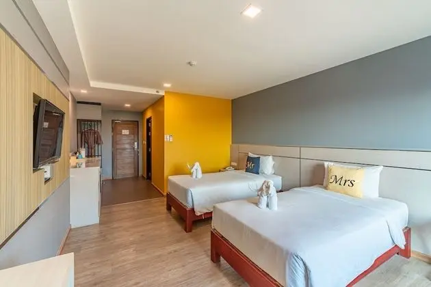 Deluxe Tek Büyük veya İki Ayrı Yataklı Oda