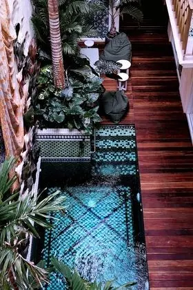 Hanging Bed with Double Balcony