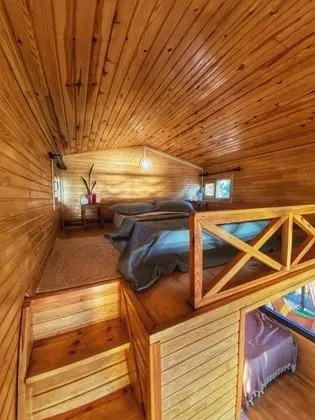 Bungalow, Deniz veya Bahçe Manzaralı, Asma Kat