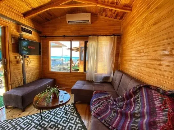 Comfort Bungalov, Veranda, Deniz Manzaralı