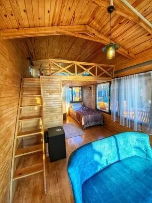 Deluxe Bungalov, Şömine, Denize Sıfır