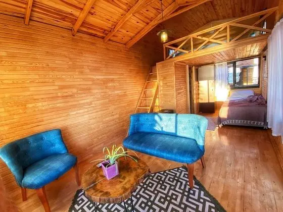 Deluxe Bungalov, Şömine, Denize Sıfır