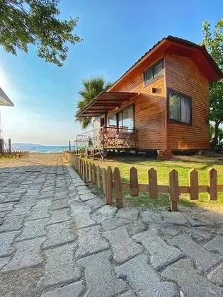 Deluxe Bungalov, Şömine, Denize Sıfır
