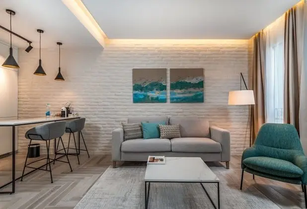 Studio park view with kitchen in Residential Building