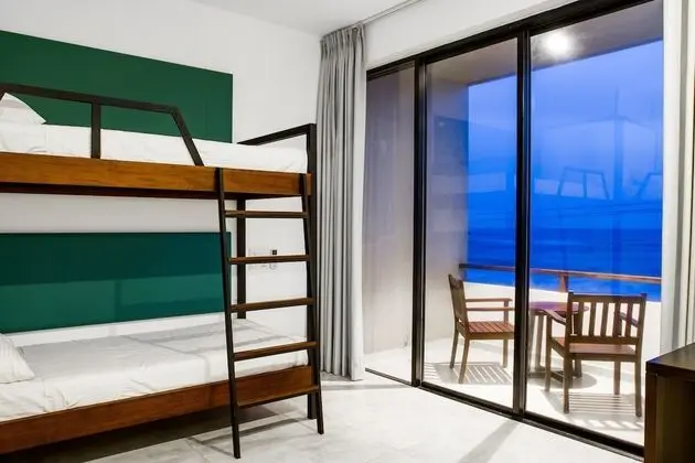 4-Bed Female Dormitory with Shared Bathroom