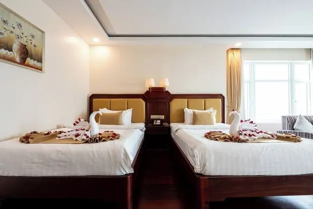 İki Ayrı Yataklı Oda, Balkon, Nehir Manzaralı (Mekong)