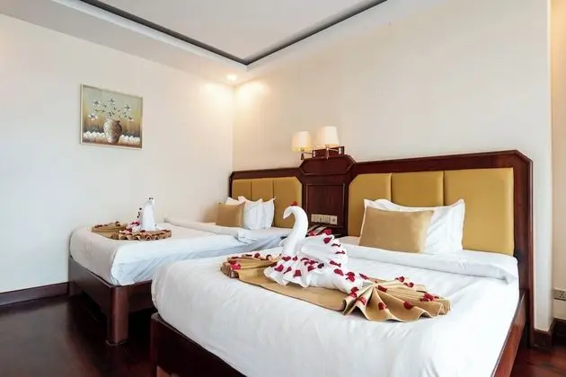 İki Ayrı Yataklı Oda, Balkon, Nehir Manzaralı (Mekong)