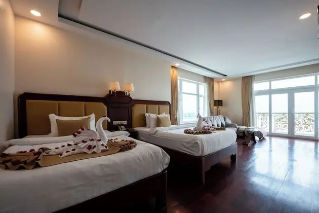 İki Ayrı Yataklı Oda, Balkon, Nehir Manzaralı (Mekong)