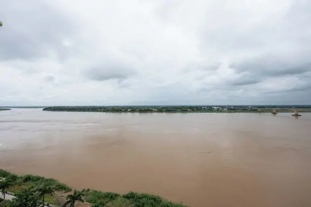 İki Ayrı Yataklı Oda, Balkon, Nehir Manzaralı (Mekong)