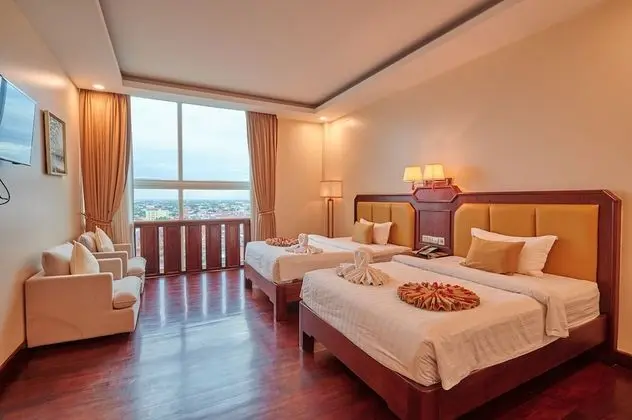 İki Ayrı Yataklı Oda, Balkon, Nehir Manzaralı (Mekong)