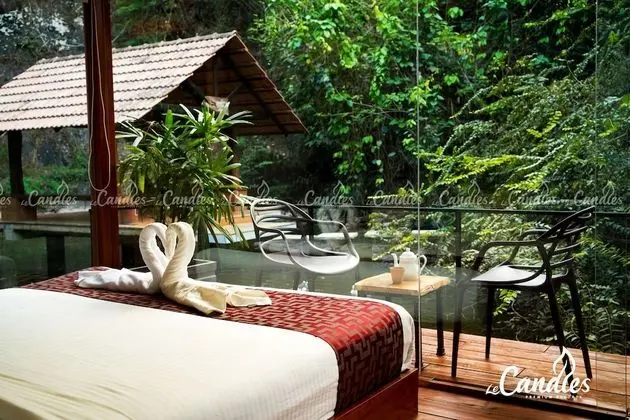 Honeymoon Kulübe, 1 En Büyük (King) Boy Yatak, Göl Manzaralı, Göl Kenarı