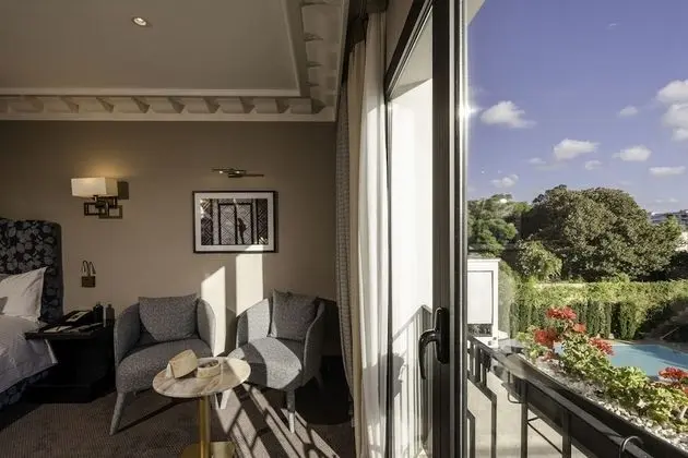 Superior Double room with pool & garden view