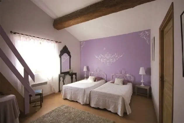 Tek Büyük Yataklı Oda, 1 Çift Kişilik Yatak (Mauve)