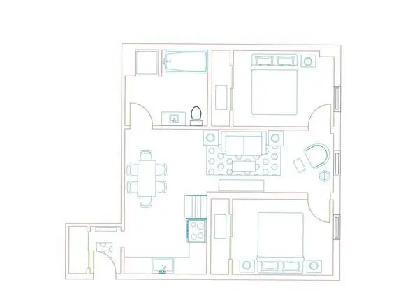 Loft avec deux lit + divan-lit
