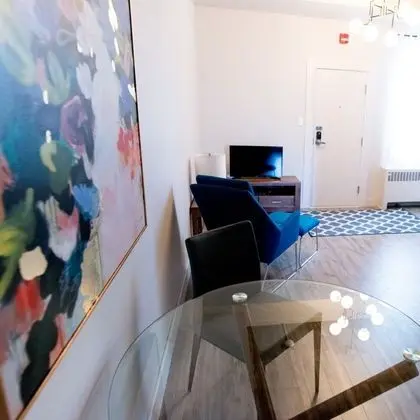 Suite avec chambre fermée